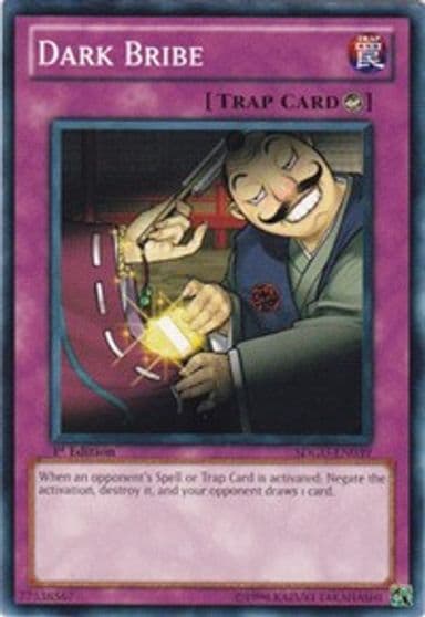 Dark Bribe Structure Deck: Gates of the Underworld Yu-Gi-Oh! card