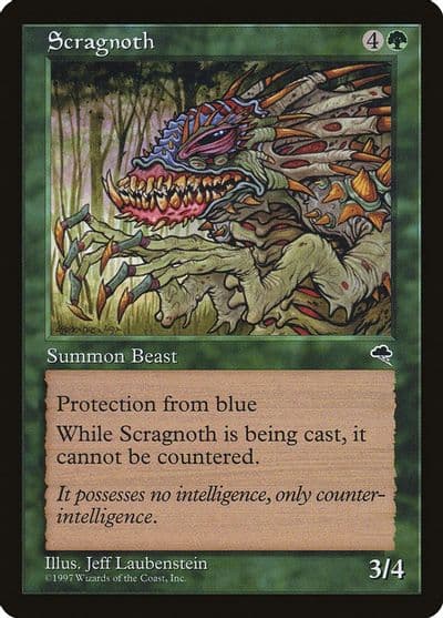 Scragnoth Tempest Magic card