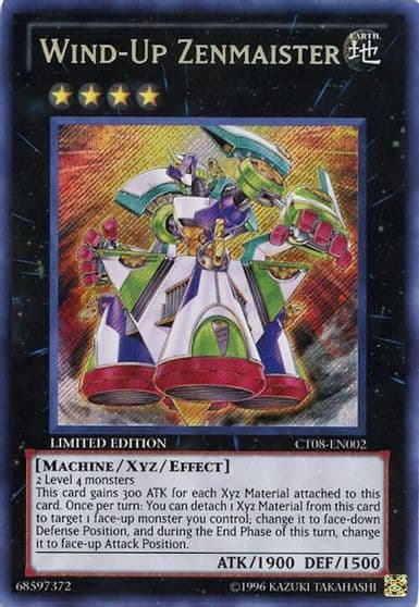 Wind Up Zenmaister 2011 Collectors Tins Yu-Gi-Oh! card
