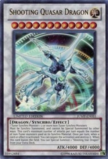 Shooting Quasar Dragon Shonen Jump Magazine Promos Yu-Gi-Oh! card