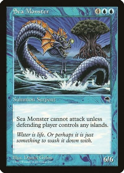 Sea Monster Tempest Magic card