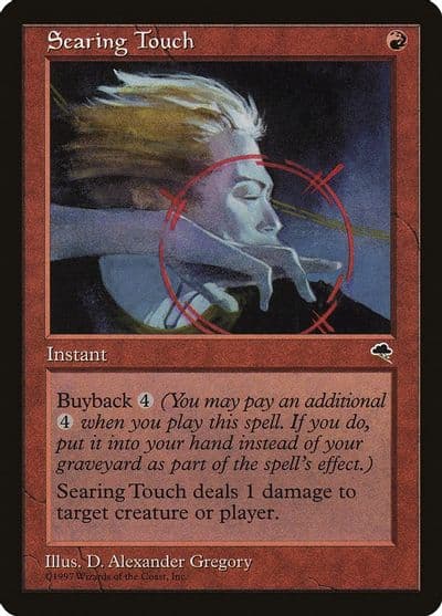 Searing Touch Tempest Magic card