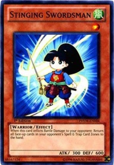 Stinging Swordsman Photon Shockwave Yu-Gi-Oh! card