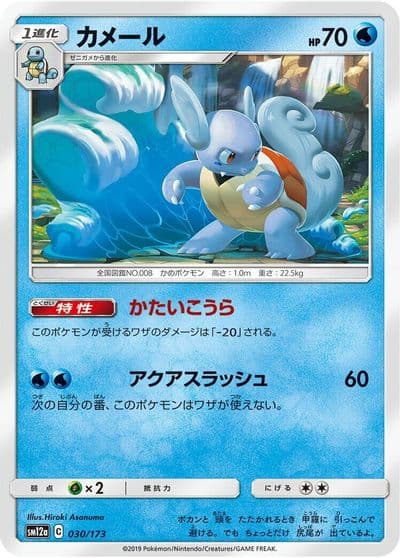 Wartortle SM12a: TAG TEAM GX: Tag All Stars Pokemon card