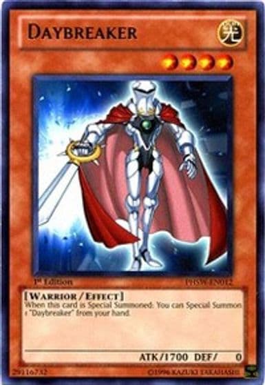 Daybreaker Photon Shockwave Yu-Gi-Oh! card