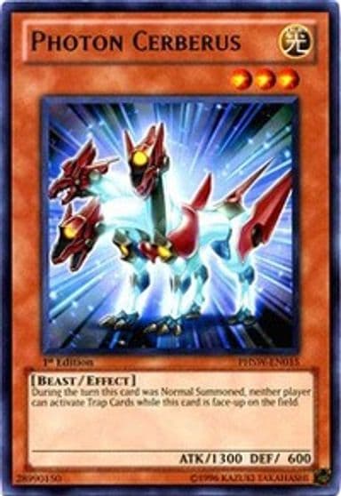 Photon Cerberus Photon Shockwave Yu-Gi-Oh! card