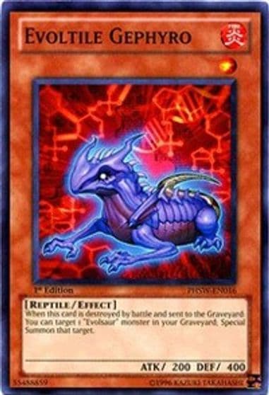 Evoltile Gephyro Photon Shockwave Yu-Gi-Oh! card