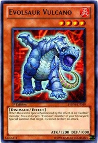 Evolsaur Vulcano Photon Shockwave Yu-Gi-Oh! card