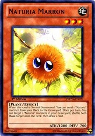 Naturia Marron Photon Shockwave Yu-Gi-Oh! card
