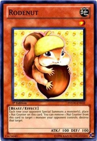 Rodenut Photon Shockwave Yu-Gi-Oh! card