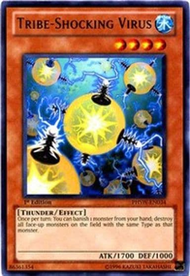 Tribe Shocking Virus Photon Shockwave Yu-Gi-Oh! card