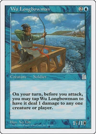 Wu Longbowman Portal Three Kingdoms Magic card