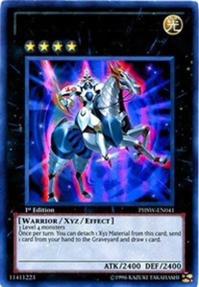 Number 10 Illumiknight Photon Shockwave Yu-Gi-Oh! card