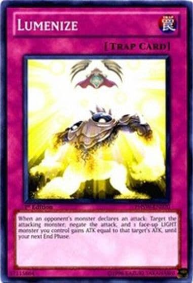 Lumenize Photon Shockwave Yu-Gi-Oh! card