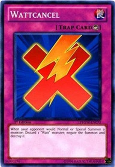 Wattcancel Photon Shockwave Yu-Gi-Oh! card