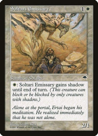 Soltari Emissary Tempest Magic card