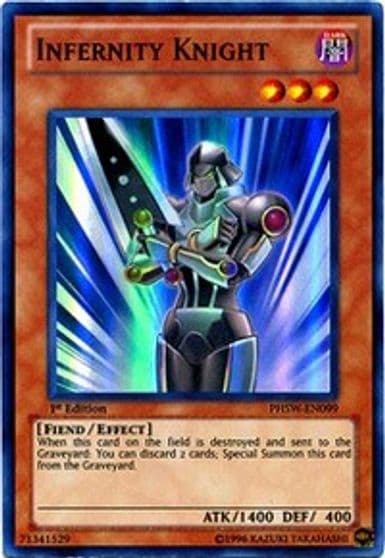 Infernity Knight Photon Shockwave Yu-Gi-Oh! card