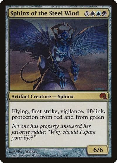 Sphinx of the Steel Wind Premium Deck Series: Graveborn Magic card