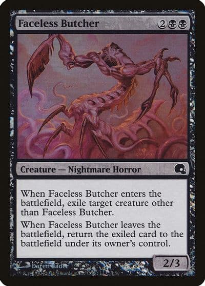 Faceless Butcher Premium Deck Series: Graveborn Magic card