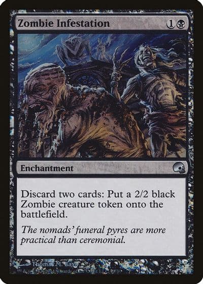 Zombie Infestation Premium Deck Series: Graveborn Magic card