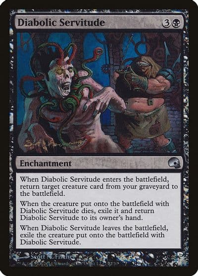 Diabolic Servitude Premium Deck Series: Graveborn Magic card