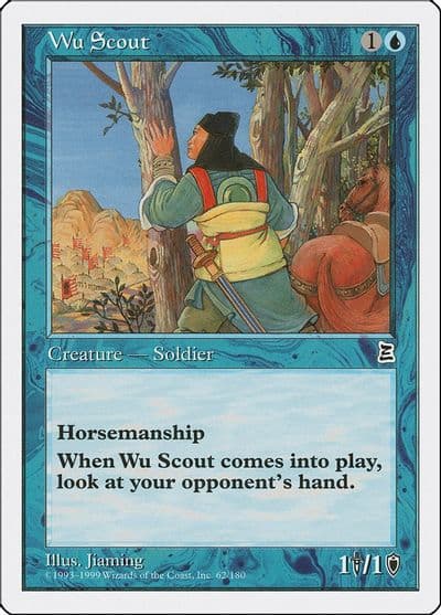 Wu Scout Portal Three Kingdoms Magic card