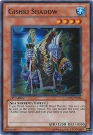 Gishki Shadow Hidden Arsenal 5: Steelswarm Invasion Yu-Gi-Oh! card