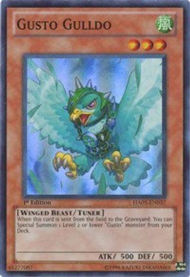 Gusto Gulldo Hidden Arsenal 5: Steelswarm Invasion Yu-Gi-Oh! card