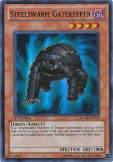 Steelswarm Gatekeeper Hidden Arsenal 5: Steelswarm Invasion Yu-Gi-Oh! card