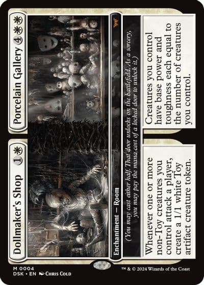 Dollmakers Shop Porcelain Gallery Duskmourn: House of Horror Magic card
