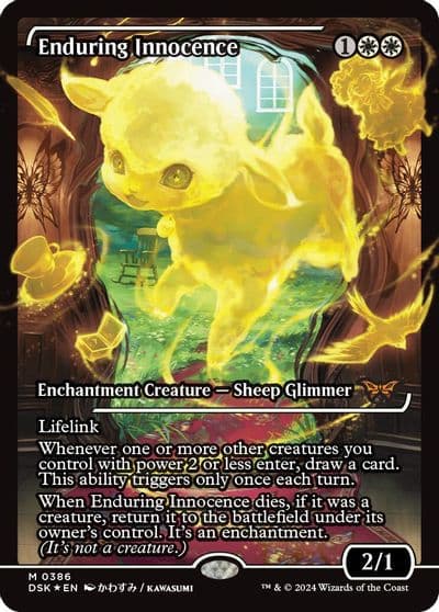 Enduring Innocence Showcase Duskmourn: House of Horror Magic card