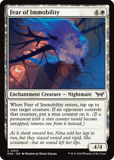 Fear of Immobility Duskmourn: House of Horror Magic card