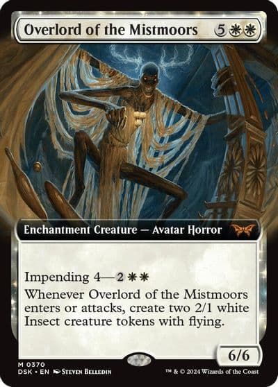 Overlord of the Mistmoors Extended Art Duskmourn: House of Horror Magic card