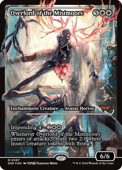 Overlord of the Mistmoors Showcase Duskmourn: House of Horror Magic card