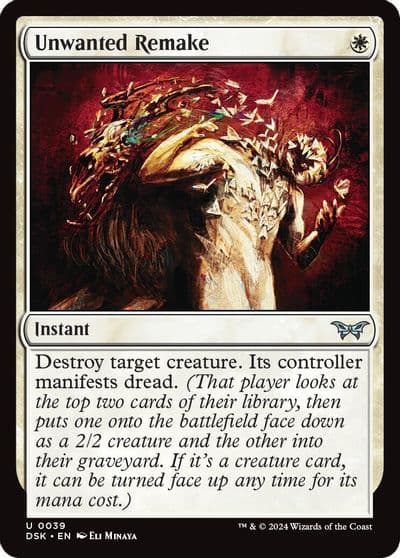 Unwanted Remake Duskmourn: House of Horror Magic card