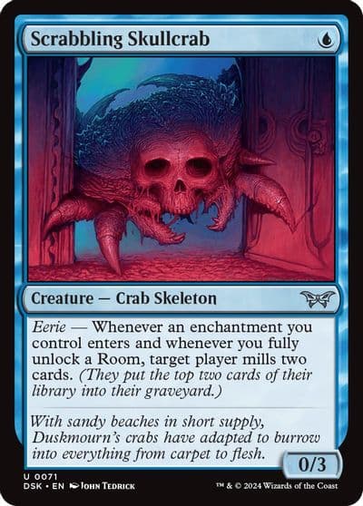 Scrabbling Skullcrab Duskmourn: House of Horror Magic card