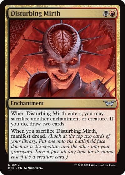 Disturbing Mirth Duskmourn: House of Horror Magic card
