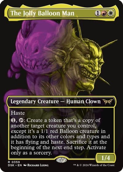 The Jolly Balloon Man Showcase Duskmourn: House of Horror Magic card