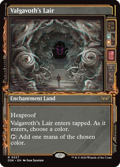 Valgavoths Lair Showcase Duskmourn: House of Horror Magic card