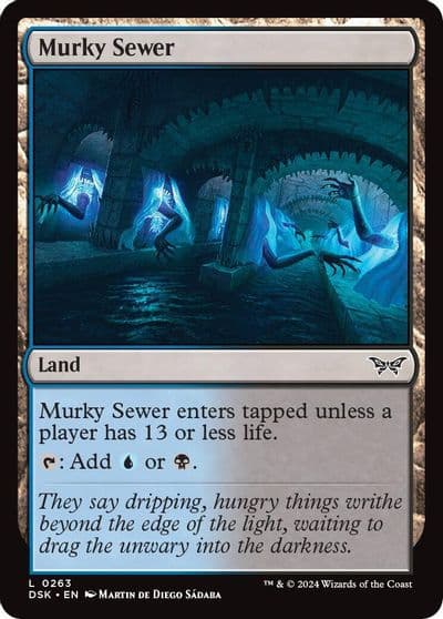 Murky Sewer Duskmourn: House of Horror Magic card