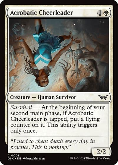 Acrobatic Cheerleader Duskmourn: House of Horror Magic card