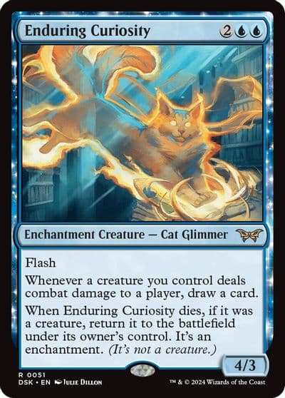 Enduring Curiosity Duskmourn: House of Horror Magic card