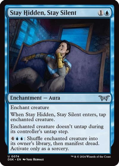 Stay Hidden Stay Silent 0074 Duskmourn: House of Horror Magic card