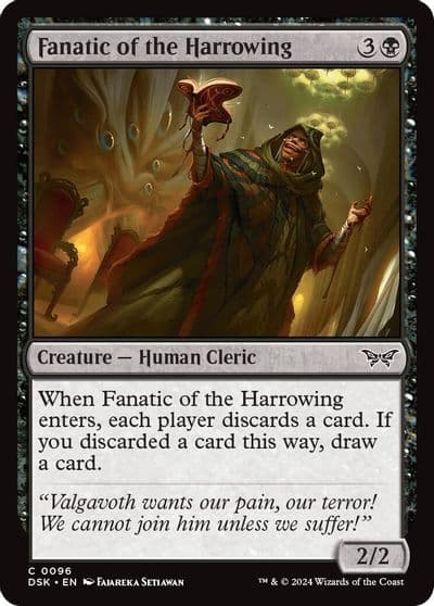 Fanatic of the Harrowing Duskmourn: House of Horror Magic card
