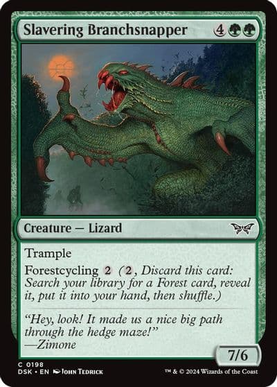 Slavering Branchsnapper Duskmourn: House of Horror Magic card