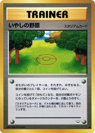 Healing Field Awakening Legends Pokemon card