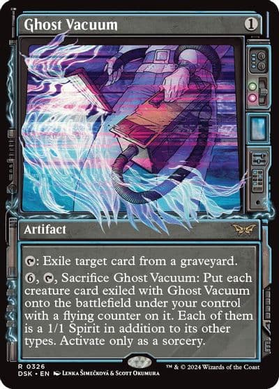 Ghost Vacuum Showcase Duskmourn: House of Horror Magic card