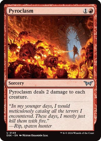 Pyroclasm Duskmourn: House of Horror Magic card