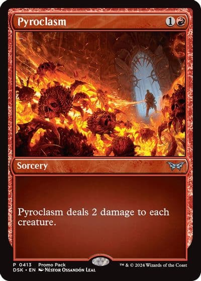 Pyroclasm Promo Pack: Duskmourn: House of Horror Magic card