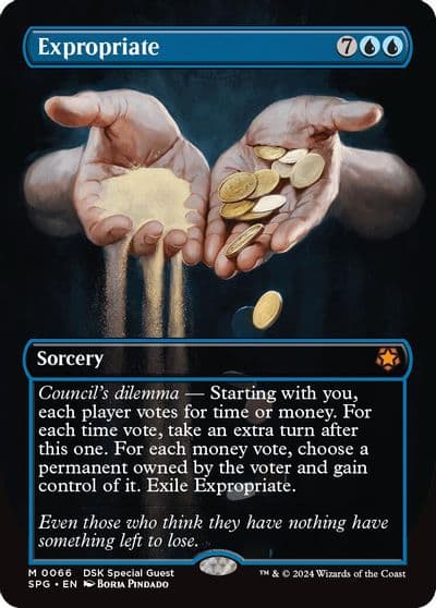 Expropriate Borderless Special Guests Magic card